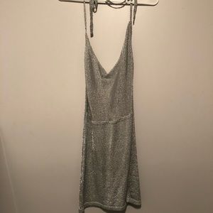 SILVER DRESS